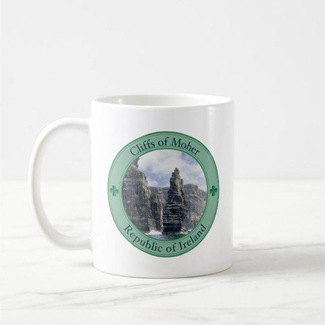 Cliffs of Moher, Irland Kaffemugg (Vänster)