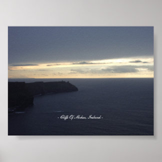 Cliffs of Moher, Irland Poster