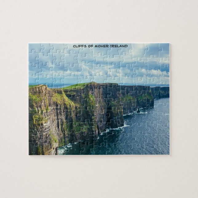 Cliff's of Moher Irland. Pussel (Horisontell)