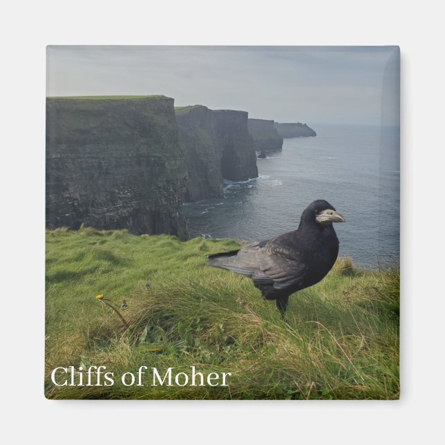 Cliffs of Moher, Irland Souvenir Magnet (Framsidan)