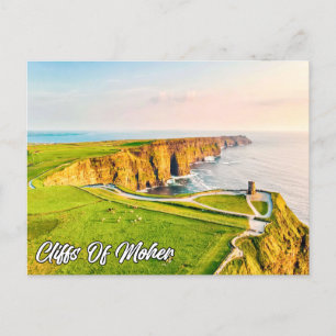 Cliffs of Moher, Irland Vykort