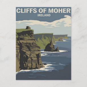 Cliffs of Moher, Irland Vykort
