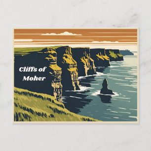 Cliffs of Moher, Irland Vykort