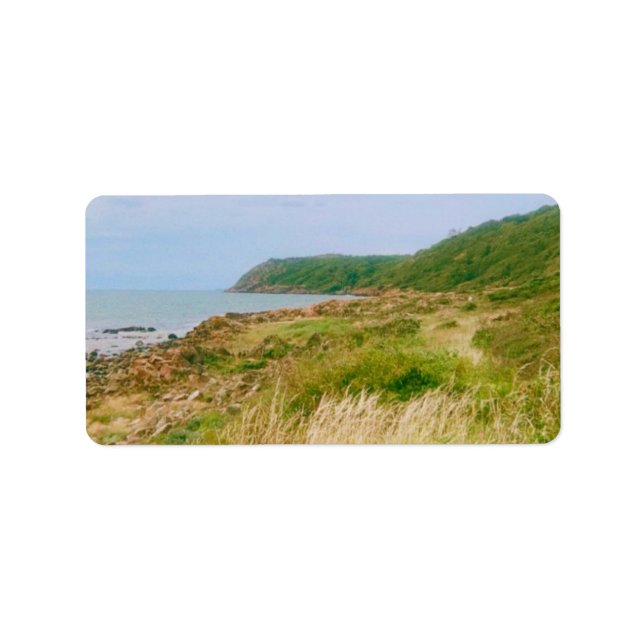 Cliffs of Skåne  - Southern Sweden Adressetikett (Framsidan)