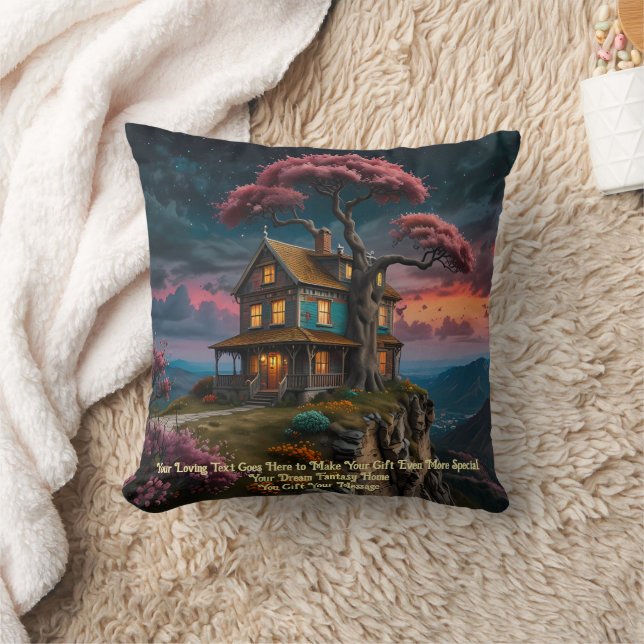 Cliffside Mysigt Cottage Kudde (Filt)