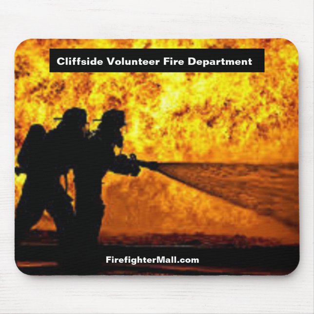 Cliffside Volunteer Fire Department Mousepad Musmatta (Framsidan)