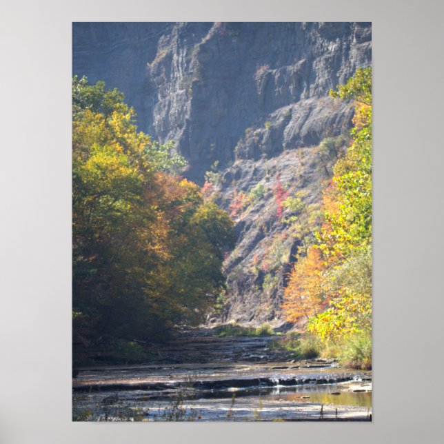 Cliffside Waterscape Poster (Framsidan)