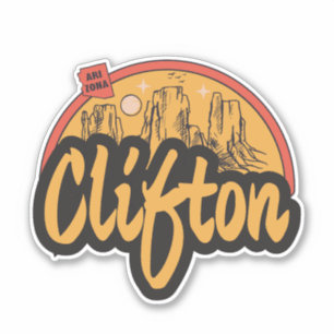 Clifton, Arizona  Klistermärken