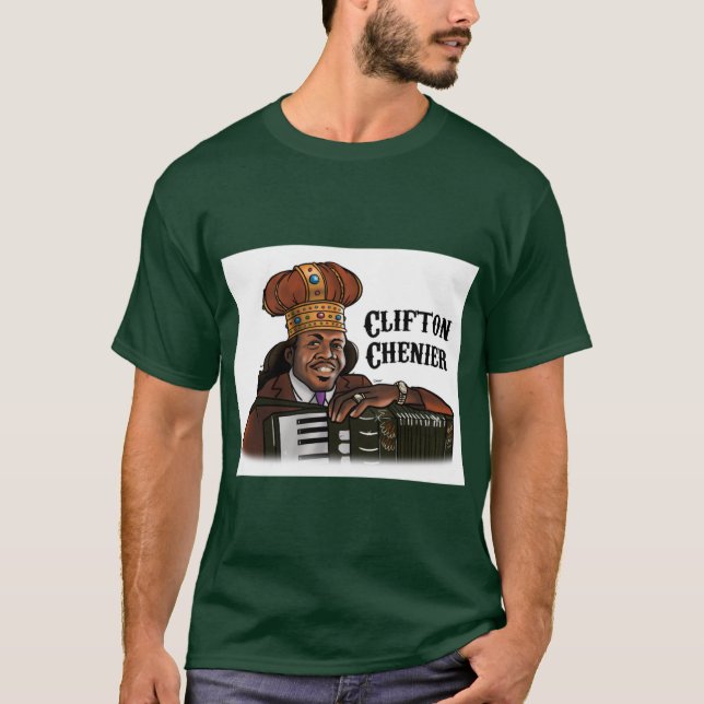 Clifton Chenier T Shirt (Framsida)