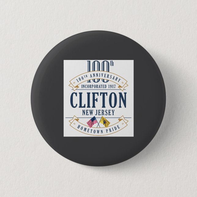 Clifton New Jersey 100th Anniv White  Knapp (Framsida)
