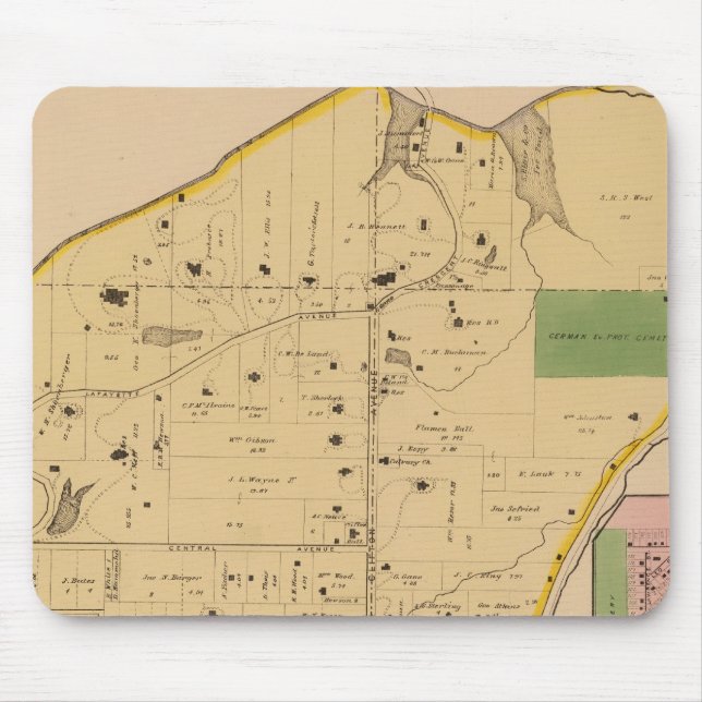 Clifton, Ohio Musmatta (Framsidan)
