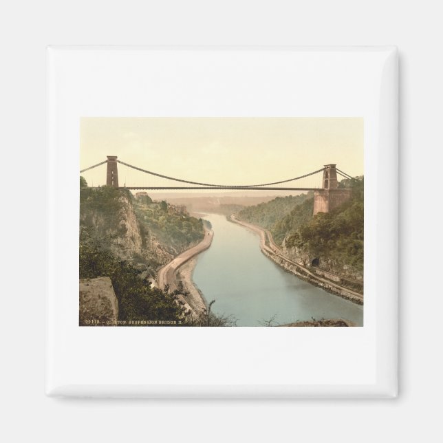 Clifton Suspension Bridge II, Bristol, England Magnet (Framsidan)