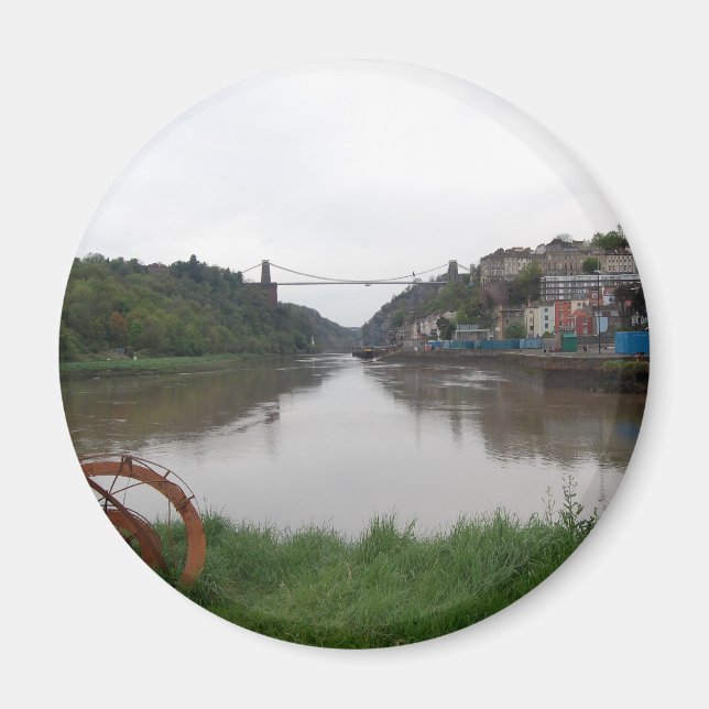 Clifton Suspension Bridge Magnet (Framsidan)