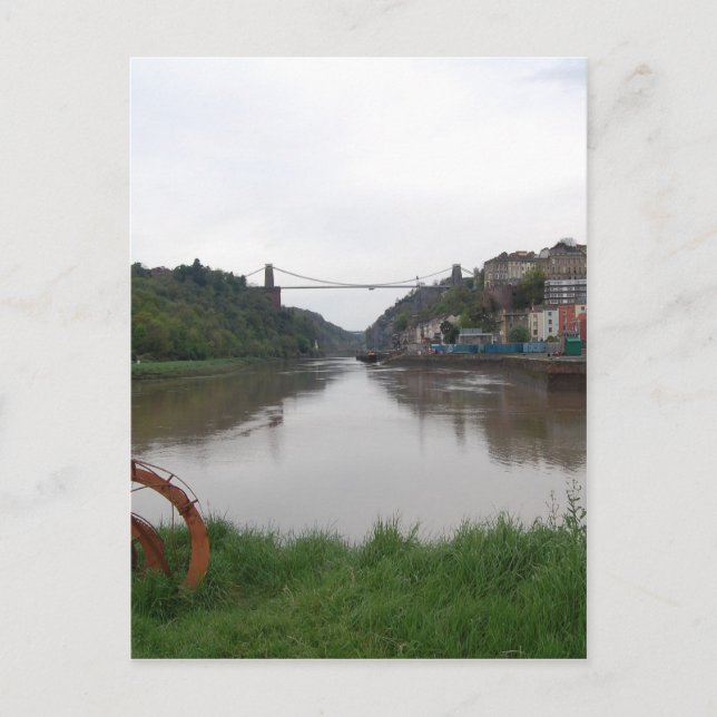 Clifton Suspension Bridge Vykort (Framsida)