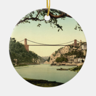 Clifton upphängning överbryggar I, Bristol, Julgransprydnad Keramik