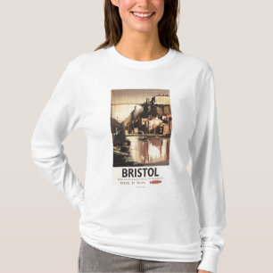 Clifton upphängning överbryggar och fartyg t-shirt
