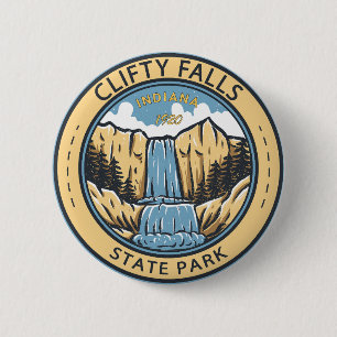 Clifty Falls State Park Indiana Badge Knapp
