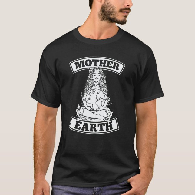 Climate Change Cute Global  Environmentalist Mothe T Shirt (Framsida)