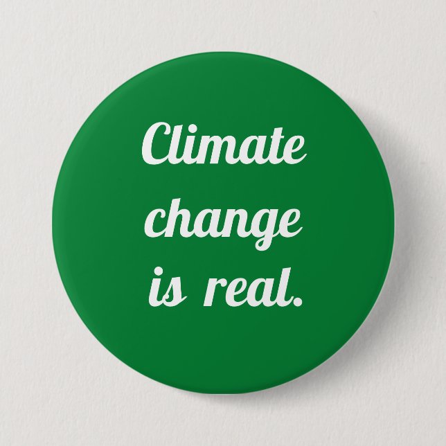 Climate Change: Green Button Knapp (Framsida)