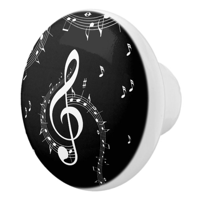 Climate G Clef Music Black Knopp (Höger)