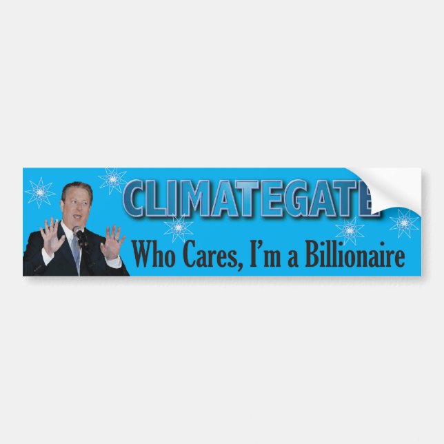 Climategate Bump2 Bildekal (Framsidan)
