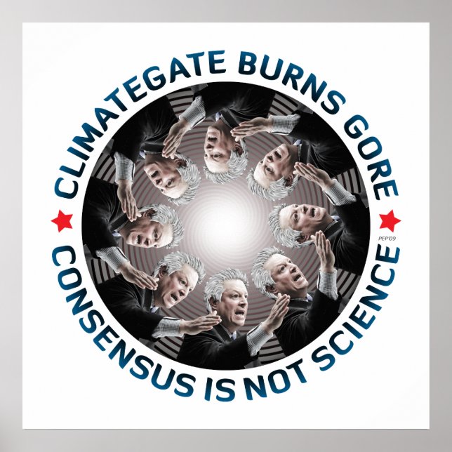 Climategate Burns Gore Poster (Framsidan)