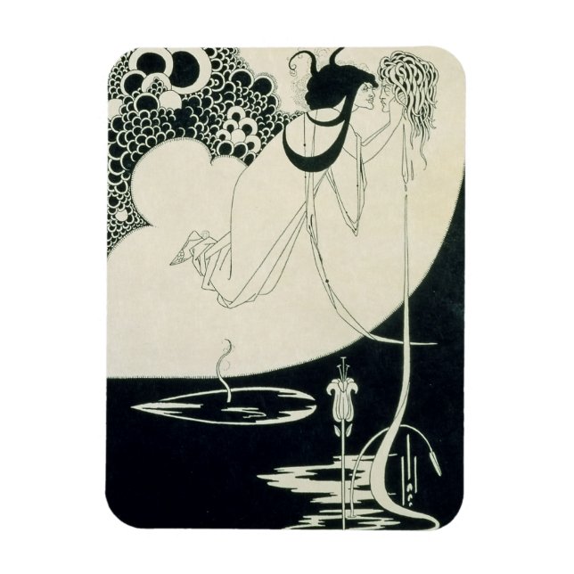 Climax, illustration från "Salome" av Oscar Wi Magnet (Vertikal)