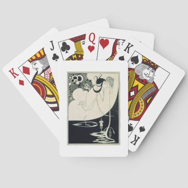 Climax, illustration från "Salome" av Oscar Wi Spel Kort (Baksidan)