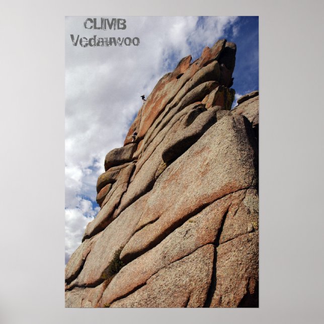 CLIMB Vedauwoo Poster (Framsidan)