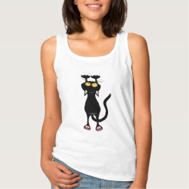 Climbing cat tee shirt