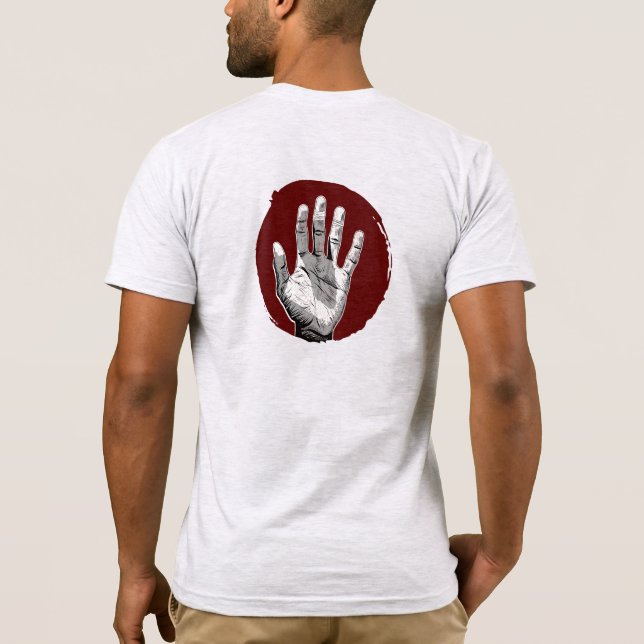 Climbing Hand Rough Edition T-Shirt (Baksida)