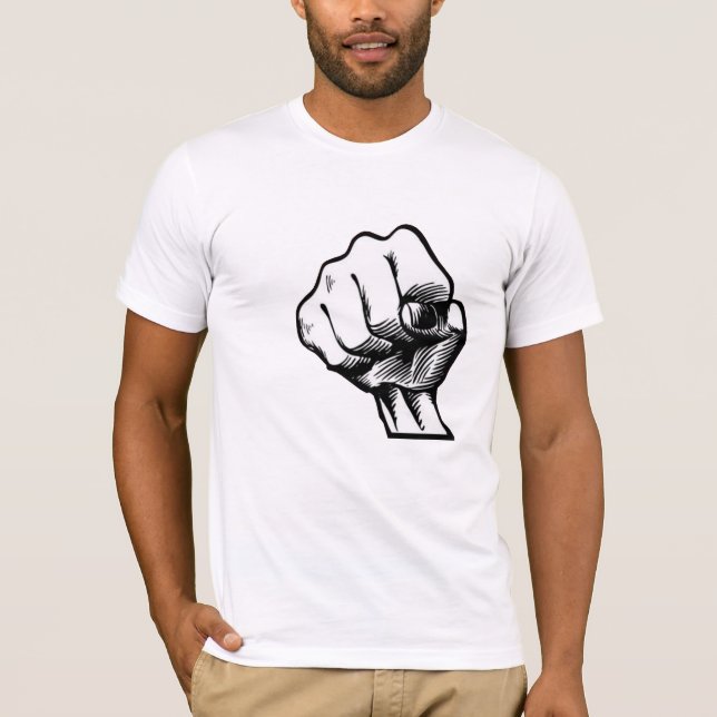 Clinched Fist T-Shirt (Framsida)