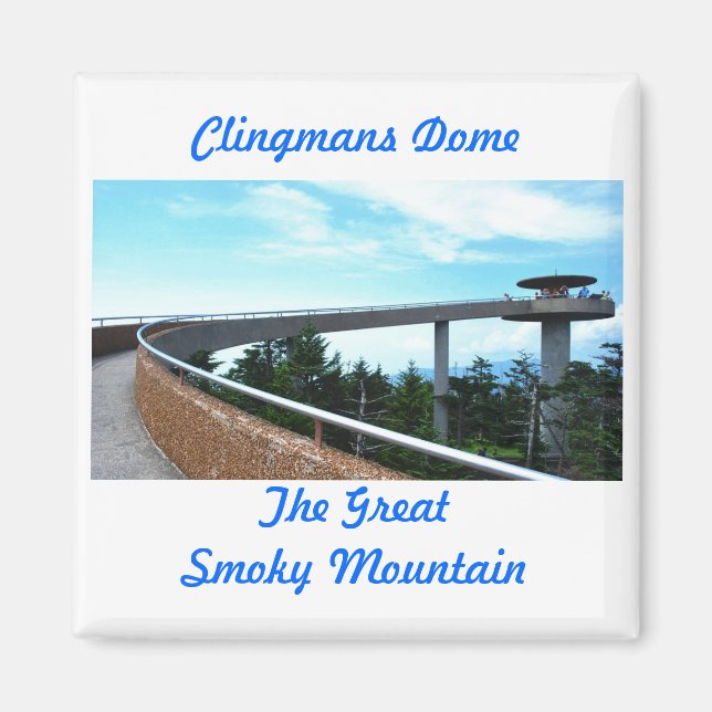 Clingmans Dome Magnet (Framsidan)