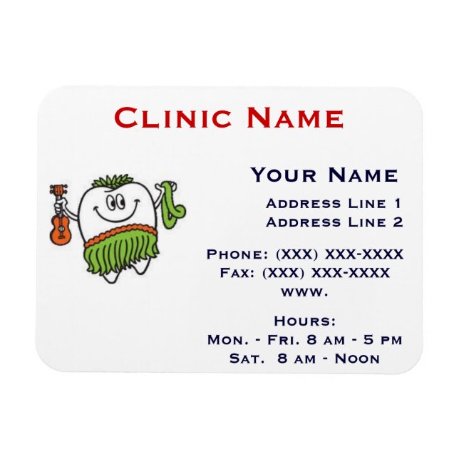 Clinical Promotionl Magnet - Horizonttl/Hoola Toot (Horisontell)