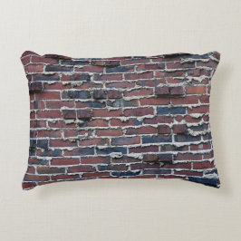 Clinker Brick with Weeping Mortar accent Pillow Prydnadskudde