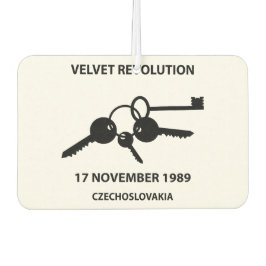 Clinking keys - velvet revolution symbol