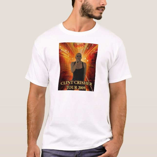 CLINT CRISHER UNDER DISKOBOLLEN TURNERAR 2009 T-SHIRT (Framsida)