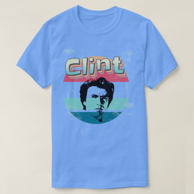 Clint Eastwood 16 T Shirt (Design framsida)