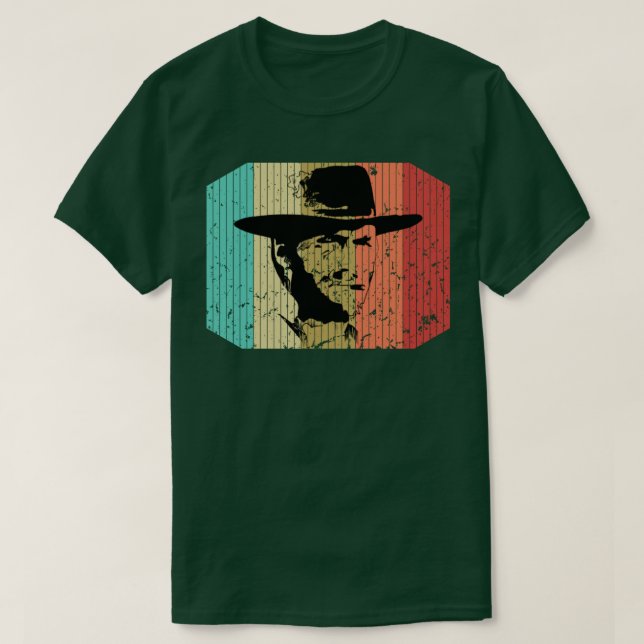 Clint Eastwood 21 T Shirt (Design framsida)
