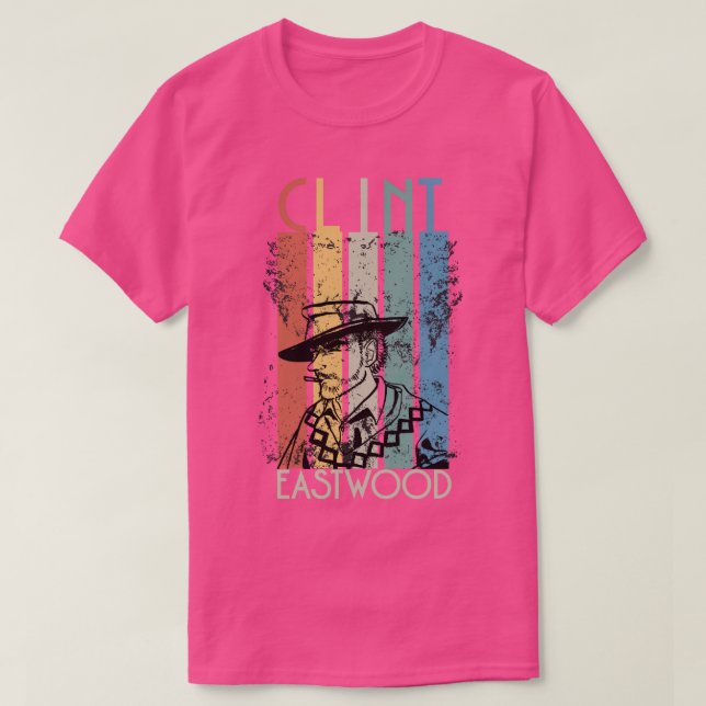 Clint Eastwood 23 T Shirt (Design framsida)
