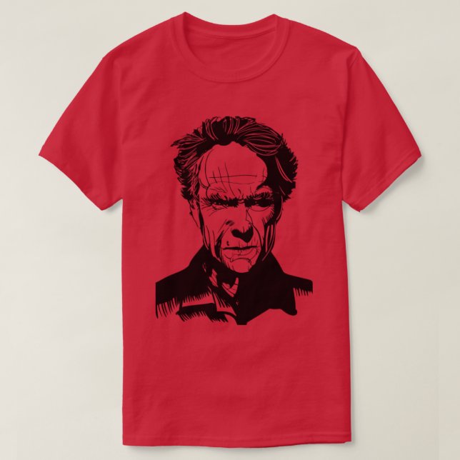 Clint Eastwood 30 T Shirt (Design framsida)