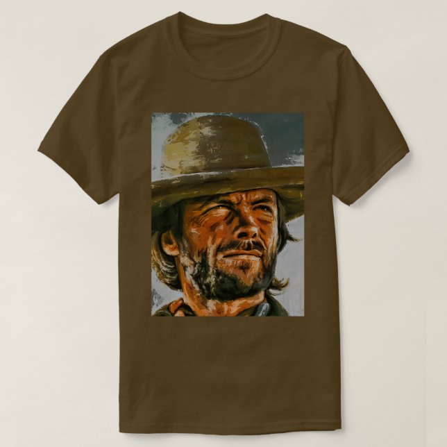 Clint Eastwood T Shirt (Design framsida)