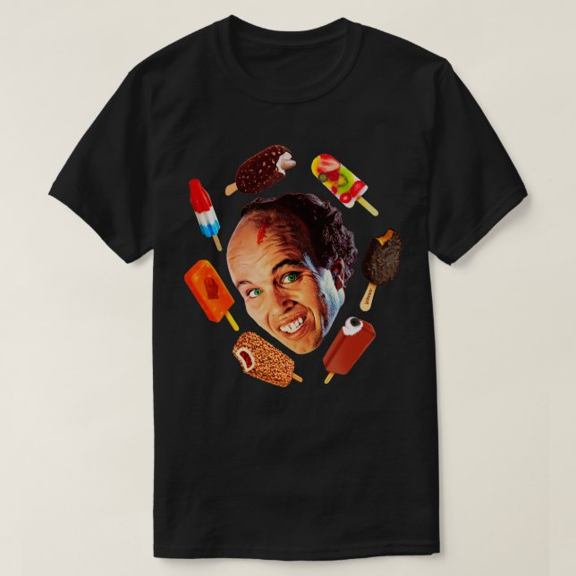 Clint Howard är Ice Cream Man T Shirt (Design framsida)