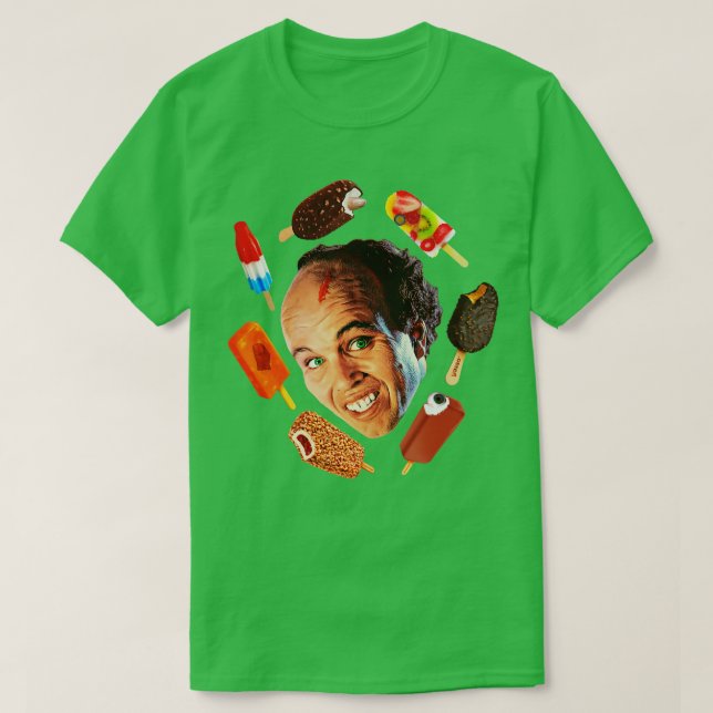 Clint Howard är Ice Cream Man T Shirt (Design framsida)