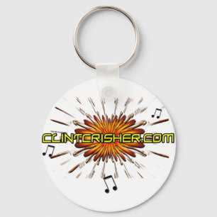 ClintCrisher.com Nyckelring