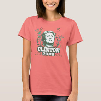 Clinton 08 Butterflies Tee Shirt