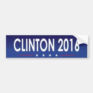 Clinton 2016 bildekal