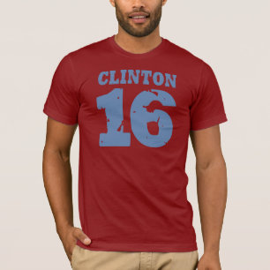 CLINTON 2016 ENHETLIGT BEKYMRAT - .PNG T-SHIRT
