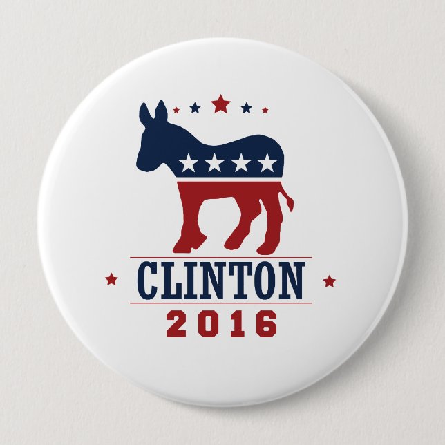 CLINTON 2016 ROCKWELL - .PNG KNAPP (Framsida)