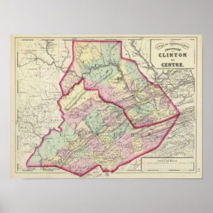 Clinton, Center County Poster